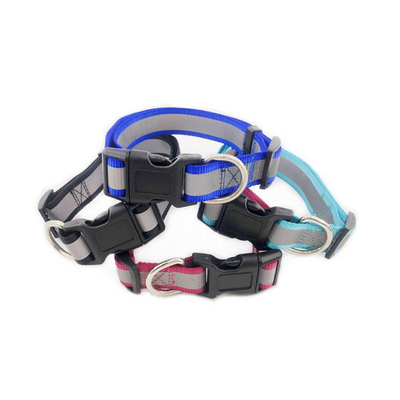 Reflective Pet Pink Collars for Boy & Girl Dogs