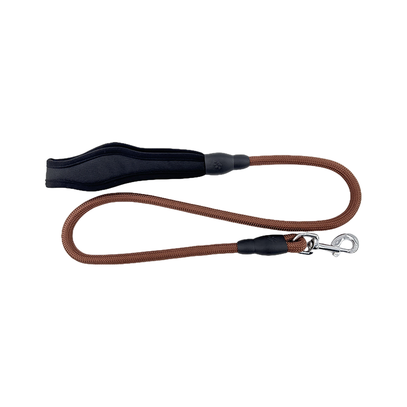 Nylon Lead with Rubber Stopper & Padded Handle